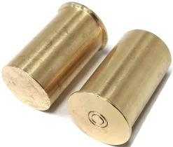 Pair Of 12 Gauge Brass Snap Caps