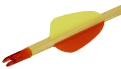 EK Archery Target Wooden Arrow - 24"Standard Pack Of 5