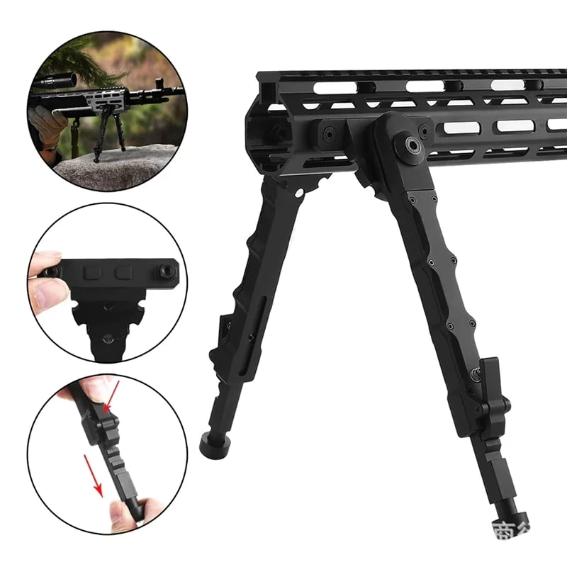 M-LOK Bipod 6 - 8 Inch For Handguards 4 M-LOK Bipod 6 - 8 Inch For Handguards - Image 4