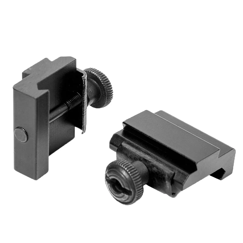 Rifleworks 2pcs Set Rail Adapter Base Mount Picatinny To Dovetail 2 Rifleworks 2pcs Set Rail Adapter Base Mount Picatinny To Dovetail - Image 2