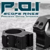 UTG PRO 1"/2PCs Medium Profile P.O.I Dovetail Rings