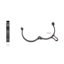 Rifleworks Switch View Throw Lever - Blue 42mm -Sports Gear Store S837 1