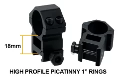 UTG True Hunter IE 4-16X40 1" Scope, AO, 36-color Mil-dot, W/ Rings 12 UTG True Hunter IE 4-16X40 1" Scope, AO, 36-color Mil-dot, W/ Rings -Sports Gear Store SCP U4164AOIEW FEA 4