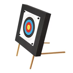 EK Archery Foam Target W/ Wooden Stand