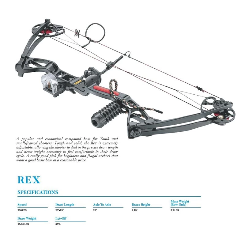 EK Archery Rex Compound Bow - Skull Camo 1 EK Archery Rex Compound Bow - Skull Camo