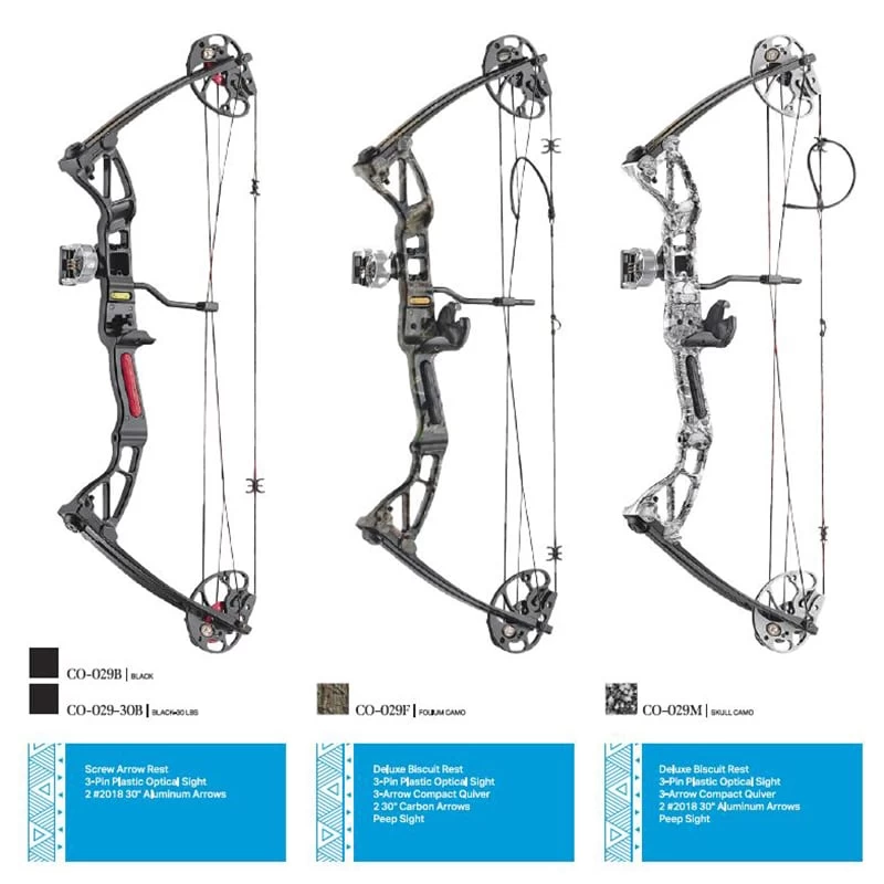 EK Archery Rex Compound Bow - Skull Camo 3 EK Archery Rex Compound Bow - Skull Camo - Image 3