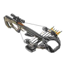 EK Archery Guillotine-X+ Compound Crossbow - 185lbs - Folium Camo