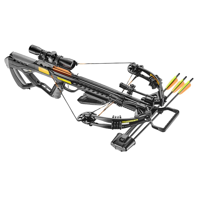 EK Archery Guillotine-M+ Compound Crossbow - 185lbs - Black 1 EK Archery Guillotine-M+ Compound Crossbow - 185lbs - Black