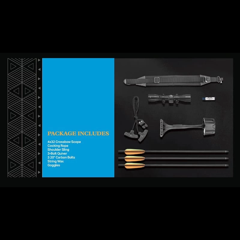 EK Archery Guillotine-M+ Compound Crossbow - 185lbs - Black 2 EK Archery Guillotine-M+ Compound Crossbow - 185lbs - Black - Image 2