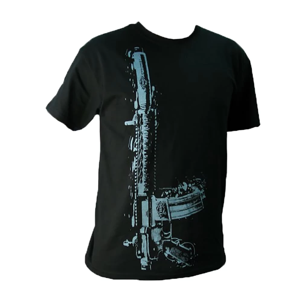 Yankee Hill Machine Black Vertical Rifle T-Shirt - Large 1 Yankee Hill Machine Black Vertical Rifle T-Shirt - Large