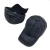 Blue Cotton Washed Vintage Baseball Cap