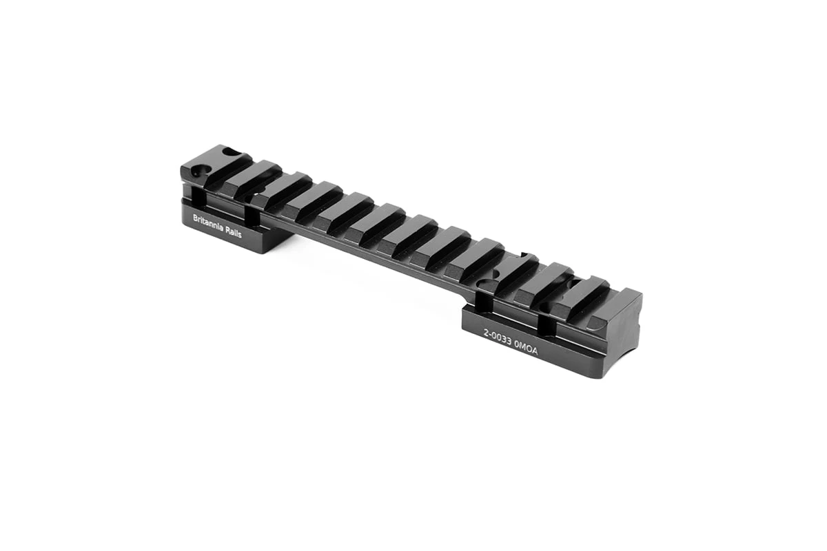Britannia Rails Browning X-Bolt SSA Standard Aluminium Picatinny Rail 0 MOA - 2-0033 4 Britannia Rails Browning X-Bolt SSA Standard Aluminium Picatinny Rail 0 MOA - 2-0033 - Image 4