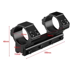 Rifleworks 1PC Medium Profile Airgun Mount W/Stop Pin, 30mm Dia -Sports Gear Store m1981