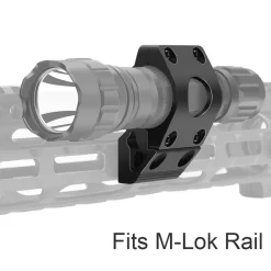 Rifleworks TLM2 Offset M-Lok 1 Inch Flashlight Mount -Sports Gear Store m2901