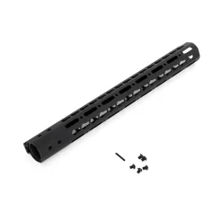 Rifleworks Free Float Keymod Handguard With Steel Nut - 15 Inch