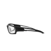 Edge Tactical Blade Runner XL – Soft-Touch Matte Black Frame / Clear Vapor Shield Lenses