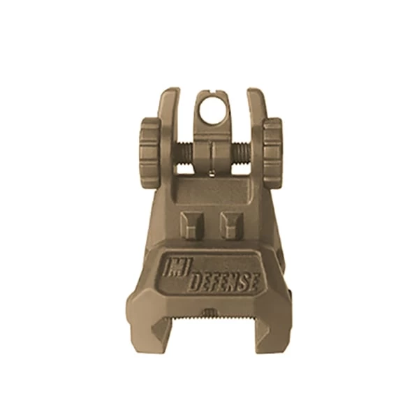 IMI Defense TRS – Tactical Rear Polymer Flip Up Sight - Tan 2 IMI Defense TRS – Tactical Rear Polymer Flip Up Sight - Tan - Image 2