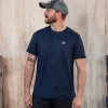 Vortex Men's Day Rucker Performance Tee Crown Blue - Large