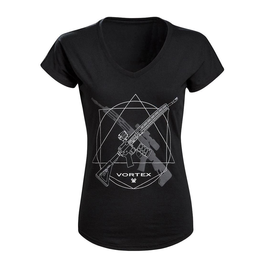 Vortex Optics Ladies Black Rifle T-Shirt - Medium 2 Vortex Optics Ladies Black Rifle T-Shirt - Medium - Image 2